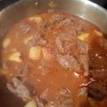 ambrizzle6's cooksnap of when they made carne de rez con salsa de chipotle (beef with chipotle sauce).