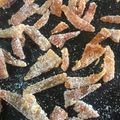 El cooksnap de Evangelina Schiavoni cuando hizo Cáscaras de naranjas confitadas.