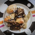 El cooksnap de Fernando Caballer Carbonell cuando hizo Muslos de pollo con salsa de setas.