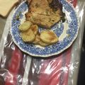 El cooksnap de Mariana cuando hizo Matambre de cerdo.