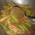 Bhavya sethi का कुकस्नैप जब उन्होंने चटपटे करेले (chatpate karele recipe in Hindi) बनाया था।