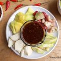 Cooksnap dari Wina Septiani untuk resep Rujak Buah Bumbu Kacang