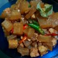 Cooksnap dari Ghaizka Ghassani Giyanti untuk resep Oseng kikil mix tempe Cabai hijau