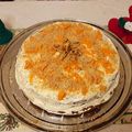 Cooksnap από ioanna στη συνταγή Κέικ καρότο με frosting (carrot cake) 🥕🥕