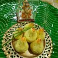 Suchita Ingole Lavhale's cooksnap of when they made केशर मावा मोदक (kesar mawa modak recipe in marathi).