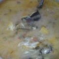 El cooksnap de Ramon Garay cuando hizo Caldo de pescado.
