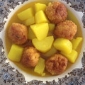 El cooksnap de Paco cuando hizo Albóndigas de Bacalao.