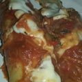 El cooksnap de M@bel cuando hizo Canelones de verdura y carne.