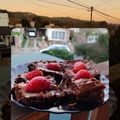 El cooksnap de Naho Villafañe cuando hizo Brownie Bizcochuelo Chocolatoso.