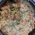 Rita Mehta ( Executive chef ) का कुकस्नैप जब उन्होंने चिकन बिरयानी (chicken biryani recipe in Hindi) बनाया था।