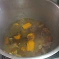 El cooksnap de Robert Holguin cuando hizo Sopa de Pollo Casera.