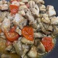 Cooksnap dari Cicile untuk resep Tumis Tomat Ayam Jamur