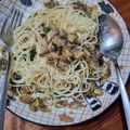 รูป Cooksnap ของ Navaporn Debavalya เมื่อเขาทำ สปาเกตตีหอยลาย