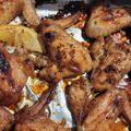 Cooksnap Zee.Hal semasa beliau membuat Baked Garlic Lemon Wings.
