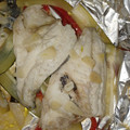 El cooksnap de pilar lucena cuando hizo Lomos de dorada al papillote con salsa de limón.