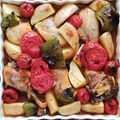 کوک اسنپ تارا بعد از امتحان کردن شام فوری(مرغ و سیب زمینی در فر).