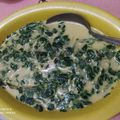 Cooksnap dari Hartati05 untuk resep Daun singkong vs daun kelor santan teri