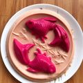 Cooksnap Cempaka Putih semasa beliau membuat Puding roti marble.