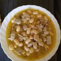 El cooksnap de Ramón Iglesias cuando hizo Alubias blancas con almejas y sepia.