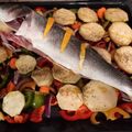 El cooksnap de Sabeliña cuando hizo Lubina al horno.