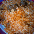 El cooksnap de solo cuando hizo Arroz Meloso con Carrilleras de Cerdo.