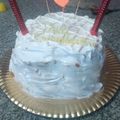 El cooksnap de Gabriela Serrano cuando hizo Torta rogel.