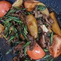 Cooksnap Nur Afni Syafinaz semasa beliau membuat Daging masak kicap kentang.