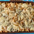 El cooksnap de @tesa.cuina cuando hizo Macarrones con bacon, y costra de huevos, quesos y bebida de avena.