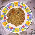 El cooksnap de Marta cuando hizo Arroz al ras el hanout.