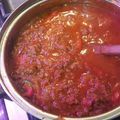 El cooksnap de Marcelo TDF cuando hizo Salsa boloñesa.