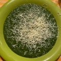 El cooksnap de Juli Biondo cuando hizo Crema de espinacas 🌿🍵.