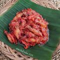 Cooksnap dari Ummu Khal Kitchen untuk resep Pedesan Cumi Asin Telur