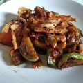 Cooksnap dari No-V untuk resep Oseng Pedas Terong Lalap Ikan Asin || Menu Simple 3 in 1