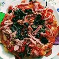 El cooksnap de brunosky32 cuando hizo Tortipizza sin horno y con masa crujiente.