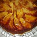 El cooksnap de Natalia cuando hizo Torta de manzana invertida con bizcochuelo simple (tipo vainillas).