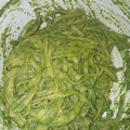 El cooksnap de maribel cuando hizo Espaguetis con Pesto.