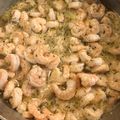 Mums's cooksnap of when they made Garlic Lemon Butter Parmesan Shrimp.
