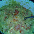 El cooksnap de Hossana cuando hizo Guacamole.