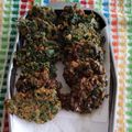El cooksnap de Laura Izaguirre cuando hizo Torrejas de Acelga cruda 😋🙂😃.