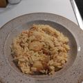 Cooksnap από Ειρηνη Μ. στη συνταγή Γαρίδες με κριθαράκι σε σάλτσα μουστάρδας