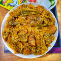 Hina Ibrahim's cooksnap of when they made Chicken Biryani.