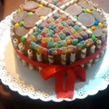 El cooksnap de mile cuando hizo Torta de cumpleaños decorada.