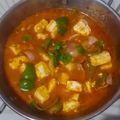 Falguni Shah's cooksnap of when they made ઓનિયન કેપ્સીકમ મસાલા (Onion Capsicum Masala Recipe In Gujarati).