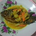 Cooksnap dari Dita Mommy Rain untuk resep Ikan bumbu kuning + labu siam "simpel"