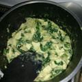 El cooksnap de Marina Zeballos Raselli cuando hizo Riquísima tarta de espinaca y pollo.
