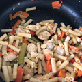 El cooksnap de Lidia Ibar cuando hizo Pasta penne di primavera.