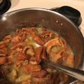 El cooksnap de Damaris Ruiz cuando hizo Chicharrón en salsa verde.