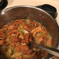 El cooksnap de Damaris Ruiz cuando hizo Chicharrón en salsa verde.