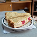 El cooksnap de Mariana Tachile cuando hizo Tarta de ricota con dulce de leche😋.