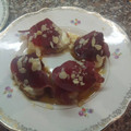 El cooksnap de jcnavarrol62 cuando hizo Tomate confitado, queso de cabra y cecina.